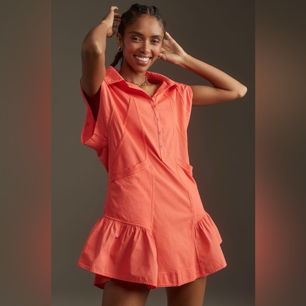 Daily Practice by Anthropologie Short-Sleeve Tango Dress. Size Large.